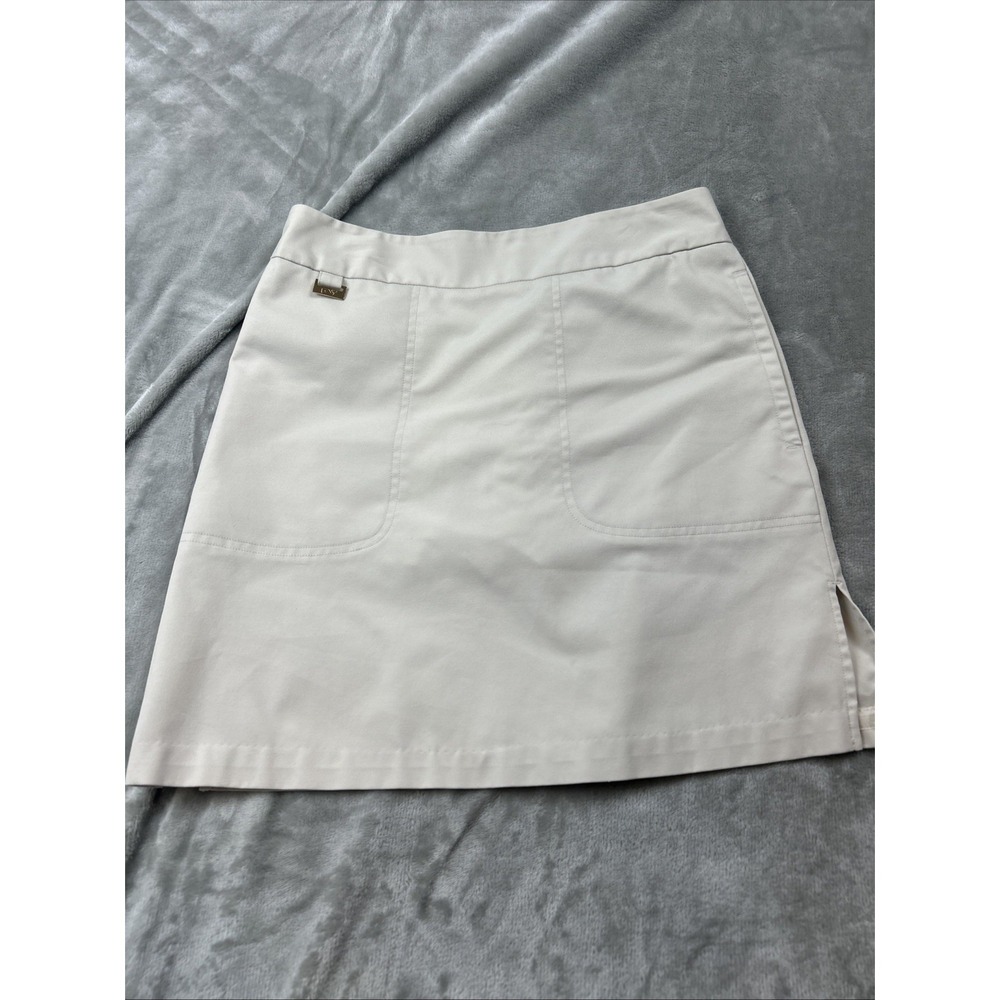 Vineyard Vines Activewear Skort Women's Size 2 Khaki Golf Tennis Travel